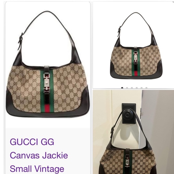 Gucci GG Canvas Jackie Bag